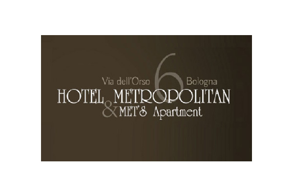 Logo dell'Hotel Metropolitan di Bologna.