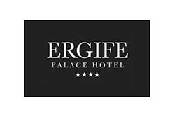Logo dell'Ergife Palace Hotel di Roma, che ha scelto la piattaforma Wi-Fi Hotel.