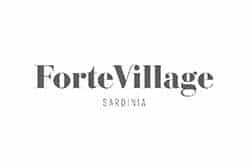 Logo del Forte Village in Sardegna.