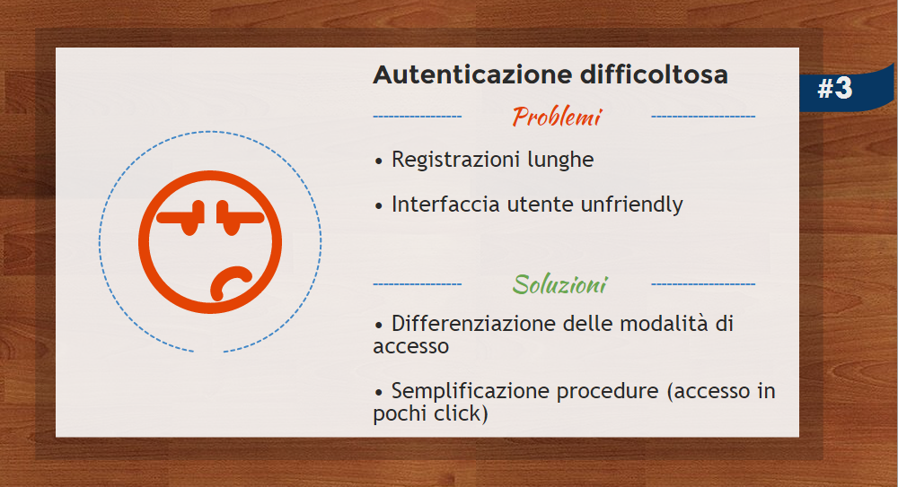 Terza illustrazione contenente un elenco di cause e soluzioni per uno dei problemi WiFi in hotel.